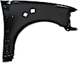 3-Piece Kit, Grille Chrome Shell with Paintable Insert, RWD, For Models Without STX Edition, Includes (1) Fender, (1) Grille, and (1) Headlight