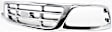 3-Piece Kit, Grille Chrome Shell with Paintable Insert, RWD, For Models Without STX Edition, Includes (1) Fender, (1) Grille, and (1) Headlight