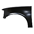 3-Piece Kit, Grille Chrome Shell with Paintable Insert, RWD, For Models Without STX Edition, Includes (1) Fender, (1) Grille, and (1) Headlight