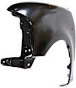 3-Piece Kit, Grille Chrome Shell with Paintable Insert, RWD, For Models Without STX Edition, Includes (1) Fender, (1) Grille, and (1) Headlight