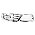 2002 Ford F-150 - 5-Piece Kit Grille, Chrome Shell with Paintable Insert, RWD, For Models Without STX Edition, Includes (2) Fender, (1) Grille, and (2) Headlight
