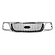 3-Piece Kit, Grille Chrome Shell with Black Insert, 4WD, Includes (1) Fender, (1) Grille, and (1) Headlight
