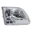 3-Piece Kit, Grille Paintable, Includes (1) Fender, (1) Grille Shell and Insert, and (1) Headlight