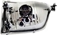 3-Piece Kit, Grille Chrome, Includes (1) Fender, (1) Grille, and (1) Headlight