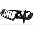 2004 Jeep Grand Cherokee - 3-Piece Kit Header Panel, Includes (1) Header Panel and (2) Headlight