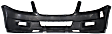 3-Piece Kit, Front Primed Bumper Cover, Includes (1) Bumper Cover and (2) Headlight