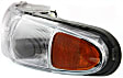 3-Piece Kit Driver and Passenger Side Halogen Headlight, With bulb(s), OE Replacement, Includes (2) Headlight and (1) Bumper Cover