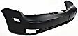 2006 Ford Focus - 3-Piece Kit Driver and Passenger Side Halogen Headlight, With bulb(s), For Models Without Appearance Package, OE Replacement, CAPA Certified  Includes (1) Bumper Cover and (2) Headlight