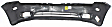 2006 Ford Focus - 3-Piece Kit Driver and Passenger Side Halogen Headlight, With bulb(s), For Models Without Appearance Package, OE Replacement, CAPA Certified  Includes (1) Bumper Cover and (2) Headlight