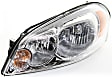 2010 Chevrolet Impala - 3-Piece Kit Driver and Passenger Side Halogen Headlight, With bulb(s), OE Replacement, CAPA Certified  Includes (1) Bumper Cover and (2) Headlight