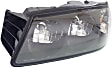 3-Piece Kit, Front Primed Bumper Cover, Includes (1) Bumper Cover and (2) Headlight