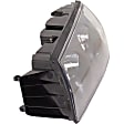 3-Piece Kit Driver and Passenger Side Halogen Headlight, With bulb(s), OE Replacement, Includes (2) Headlight and (1) Bumper Cover