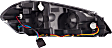 2007 Chevrolet Impala - 3-Piece Kit Driver and Passenger Side Halogen Headlight, With bulb(s), OE Replacement,  Includes (1) Bumper Cover and (2) Headlight