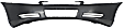 2007 Chevrolet Impala - 3-Piece Kit Driver and Passenger Side Halogen Headlight, With bulb(s), OE Replacement,  Includes (1) Bumper Cover and (2) Headlight