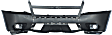 2011 Chevrolet Suburban 2500 - 3-Piece Kit Driver and Passenger Side Halogen Headlight, With bulb(s),  For Models With Off Road Package (Rectangular Fog Lights), OE Replacement, Sport Utility,  Includes (1) Bumper Cover and (2) Headlight