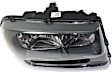 2003 Chevrolet Trailblazer - 3-Piece Kit Driver and Passenger Side Halogen Headlight, With bulb(s), For Models With 2-Tone Paint, OE Replacement,  Includes (1) Bumper Cover and (2) Headlight