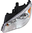 2008 Chrysler Town & Country - 3-Piece Kit Driver and Passenger Side Halogen Headlight, With bulb(s), For Models Without Chrome Insert, OE Replacement, CAPA Certified  Includes (1) Bumper Cover and (2) Headlight