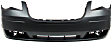 2008 Chrysler Town & Country - 3-Piece Kit Driver and Passenger Side Halogen Headlight, With bulb(s), For Models Without Chrome Insert, OE Replacement, CAPA Certified  Includes (1) Bumper Cover and (2) Headlight