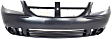 3-Piece Kit, Front Primed Bumper Cover, CAPA Certified, Includes (1) Bumper Cover and (2) Headlight