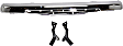 2007 Chevrolet Colorado - 3-Piece Kit Front Bumper,  Non-Xtreme Models, For Models Without Sport Package, Chrome, Standard Cab Pickup,  Includes (1) Bumper, (1) Bumper Cover, and (1) Valance