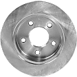 4-Wheel Set Front and Rear Brake Disc and Pad Kit, Plain Surface 5 Lugs Front-276 mm/Rear-266.95 mm Ceramic Pro-Line Series, Includes (4) Brake Disc and (2) Brake Pad Set