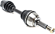 2003 Lincoln Aviator - 4-Piece Kit Front, Driver and Passenger Side Suspension Kit, All Wheel Drive, Includes (2) Axle Assembly and (2) Wheel Hub