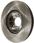 2014 Hyundai Sonata - 2-Wheel Set Front Brake Disc and Pad Kit, Plain Surface, 5 Lugs, 299.97 mm, Ceramic, GAS, 2.0L 4Cyl, Pro-Line Series  Includes (2) Disc and (1) Pad Set