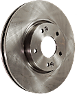 2014 Hyundai Sonata - 2-Wheel Set Front Brake Disc and Pad Kit, Plain Surface, 5 Lugs, 299.97 mm, Ceramic, GAS, 2.0L 4Cyl, Pro-Line Series  Includes (2) Disc and (1) Pad Set