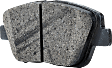 2014 Hyundai Sonata - 2-Wheel Set Front Brake Disc and Pad Kit, Plain Surface, 5 Lugs, 299.97 mm, Ceramic, GAS, 2.0L 4Cyl, Pro-Line Series  Includes (2) Disc and (1) Pad Set