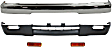 4-Piece Kit, Front Bumper, Chrome, Includes (1) Bumper, (2) Turn Signal Light, and (1) Valance