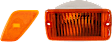 2001-2006 Jeep Wrangler - 2-Piece Kit Front, Driver Side Turn Signal Light, Without bulb(s) Includes (1) Side Marker and (1) Turn Signal Light