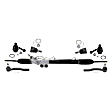 2012 Nissan Armada - 7-Piece Kit Front Suspension Kit, Power Steering,  Includes (4) Ball Joint, (1) Steering Rack, and (2) Tie Rod End