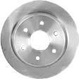 8-Piece Kit Front and Rear Brake Disc and Pad Kit, Plain Surface, 6 Lugs, 12.01 in. - Front; 12.8 in. - Rear, Ceramic, Pro-Line Series , includes (4) Brake Disc and (2) Brake Pad Set