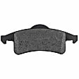 4-Wheel Set Front and Rear Brake Disc and Pad Kit, Plain Surface, 5 Lugs, 305.05 mm, Ceramic - Front, Semi-Metallic - Rear, Pro-Line Series