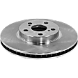 2006 Toyota Corolla S - 4-Piece Kit Front Brake Disc and Pad Kit, Plain Surface, 5 Lugs, 275.08 mm, Ceramic, 1.8L 4Cyl, Pro-Line Series  Includes (2) Brake Disc and (1) Brake Pad Set