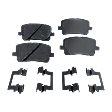 2006 Toyota Corolla S - 4-Piece Kit Front Brake Disc and Pad Kit, Plain Surface, 5 Lugs, 275.08 mm, Ceramic, 1.8L 4Cyl, Pro-Line Series  Includes (2) Brake Disc and (1) Brake Pad Set