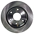 2002 Chevrolet Suburban 1500 - 4-Piece Kit Front Brake Disc and Pad Kit, Plain Surface, 6 Lugs, 305.05 mm, Ceramic, 5.3L 8Cyl, Pro-Line Series  Includes (2) Brake Disc and (1) Brake Pad Set