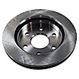 2002 Chevrolet Suburban 1500 - 4-Piece Kit Front Brake Disc and Pad Kit, Plain Surface, 6 Lugs, 305.05 mm, Ceramic, 5.3L 8Cyl, Pro-Line Series  Includes (2) Brake Disc and (1) Brake Pad Set