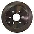 4-Wheel Set Front and Rear Brake Disc and Pad Kit, Plain Surface 6 Lugs Front-295.91 mm/Rear-286 mm Ceramic Pro-Line Series, Includes (2) Brake Pad Set and (4) Brake Disc