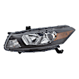 3-Piece Kit Driver Side Halogen Headlight, Coupe (2008-2010 Style), Includes (1) Fender, (1) Grille Assembly, and (1) Headlight