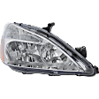 2004 Honda Accord - 2-Piece Kit Passenger Side Halogen Headlight, With bulb(s), 4-Door, OE Replacement, Sedan,  Includes (1) Fender and (1) Headlight