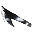 3-Piece Kit, Front, Passenger Side Fender, 4-Door, Sedan, CAPA Certified, Includes (1) Fender, (1) Grille, and (1) Headlight