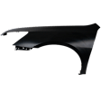 2-Piece Kit Driver Side Halogen Headlight, With bulb(s), Coupe, OE Replacement, Includes (1) Fender and (1) Headlight