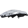 2-Piece Kit Driver Side Halogen Headlight, With bulb(s), Coupe, OE Replacement, Includes (1) Fender and (1) Headlight