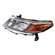 2-Piece Kit Driver Side Halogen Headlight, With bulb(s), OE Replacement, Includes (1) Fender and (1) Headlight
