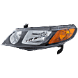 2-Piece Kit Driver Side Halogen Headlight, Without bulb(s), OE Replacement, Includes (1) Fender and (1) Headlight