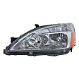 3-Piece Kit Driver Side Halogen Headlight, Without bulb(s), Sedan, Includes (1) Fender, (1) Grille Assembly, and (1) Headlight, CAPA Certified