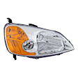 3-Piece Kit Passenger Side Halogen Headlight, Without bulb(s), Includes (1) Fender, (1) Grille Assembly, and (1) Headlight