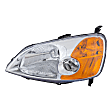 3-Piece Kit Driver Side Halogen Headlight, Without bulb(s), Includes (1) Fender, (1) Grille Assembly, and (1) Headlight