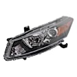 3-Piece Kit Driver Side Halogen Headlight, Coupe (2011-2012 Style), Includes (1) Fender, (1) Grille Assembly, and (1) Headlight